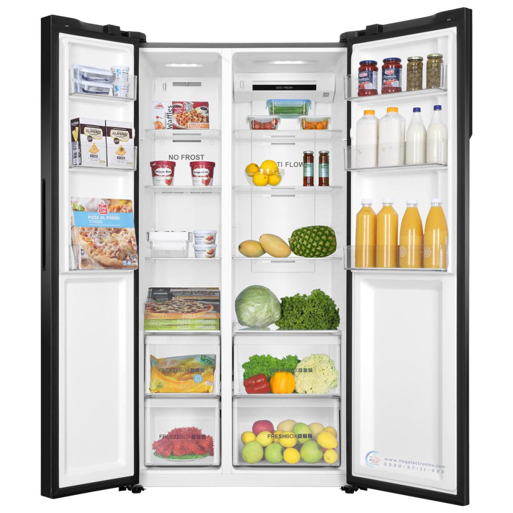 600L Side-by-Side No Frost Refrigerator