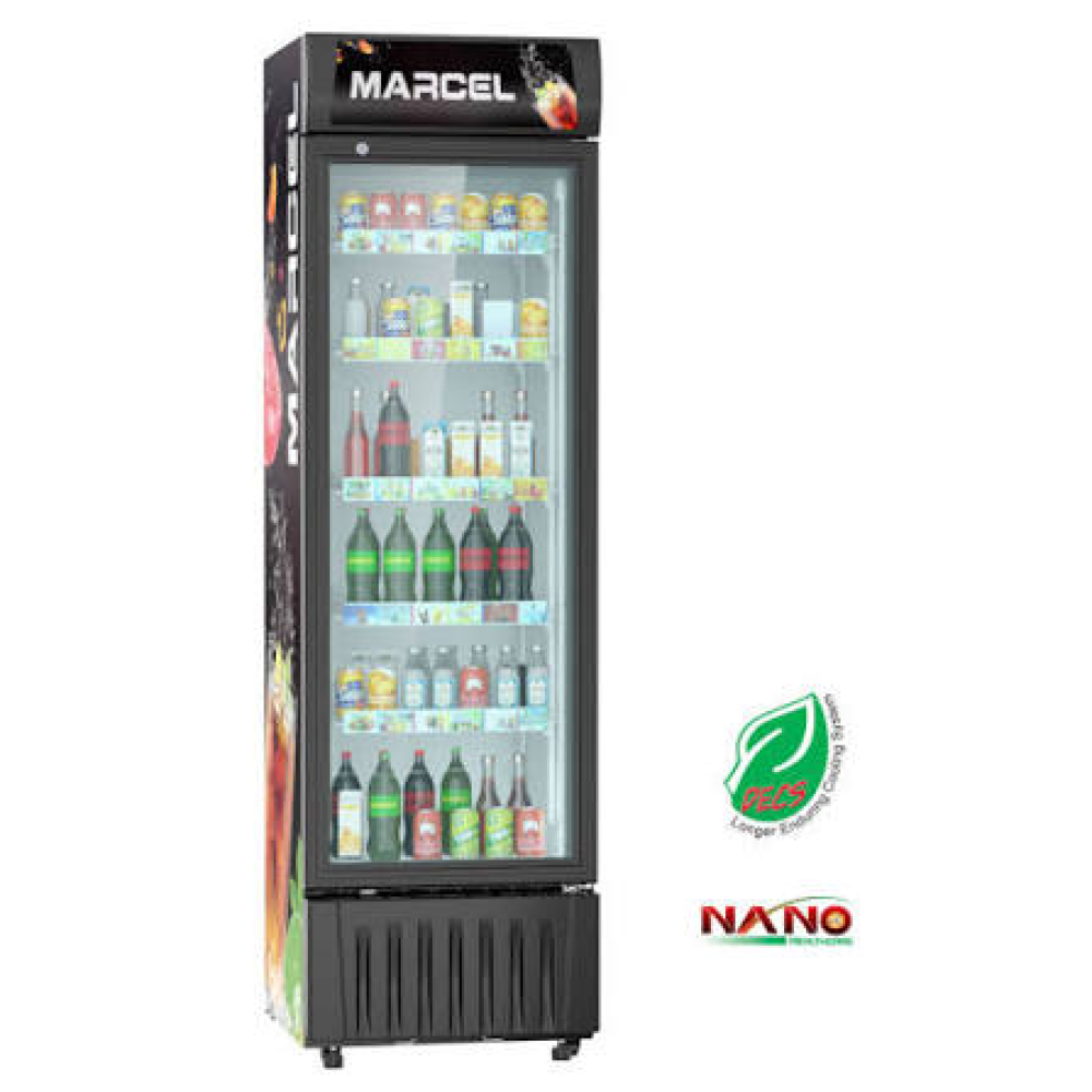 Marcel Beverage Cooler 260Ltr   MBA-B6X-GCXB-XX