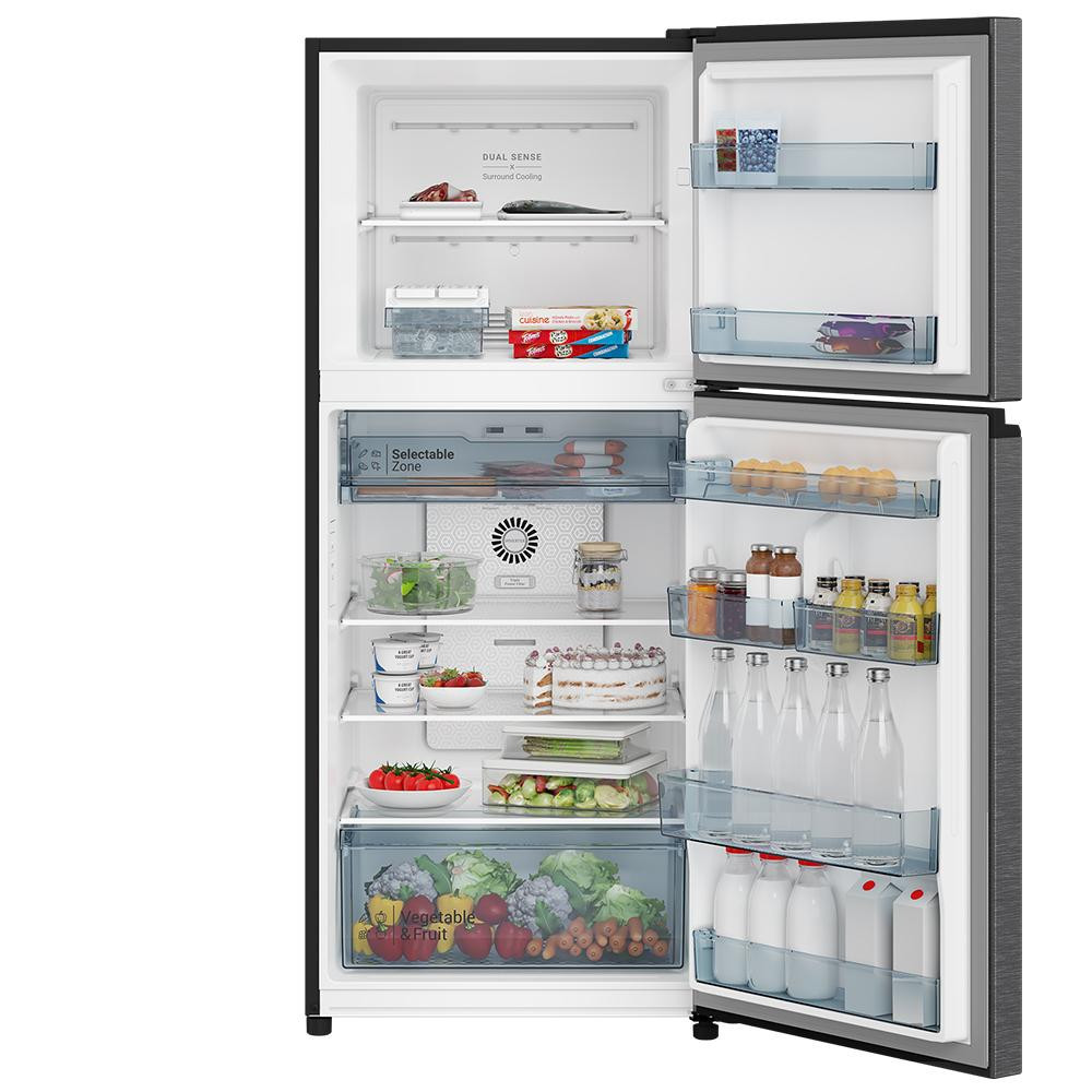 Hitachi 344L Stylish Line Top Freezer Refrigerator